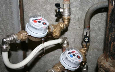 Fuga de agua entre contador y llave de paso